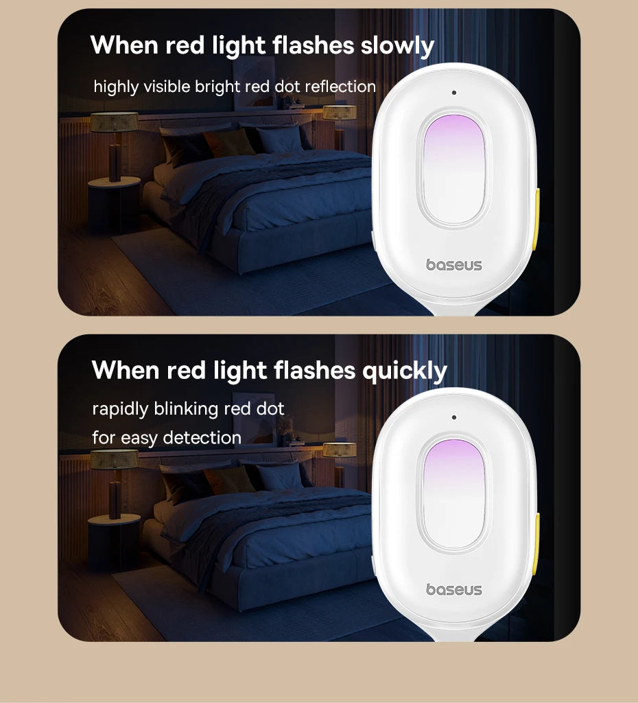 Baseus 2PCS Security Alarm Detector Upgrade Sound Protection Sensor for Door Window Camera Anti-theft Alarm Equipment Detector