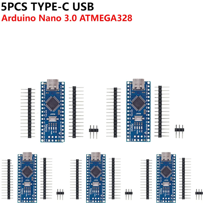 Type-C / Mini / Micro USB Nano 3.0 With the bootloader compatible Nano controller for arduino CH340 USB driver 16Mhz ATMEGA328PB