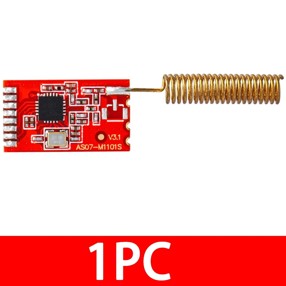1~10PCS 433M CC1101 10mW Wireless Sender Receiver Module NRF905/SX1212/SI4432 EGBO