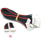 10pcs JST-XH 1S 2S 3S 4S 5S 6S 7S 8S 30cm 22AWG Lipo Balance Wire Extension Charged Cable Lead Cord for RC Lipo Battery charger