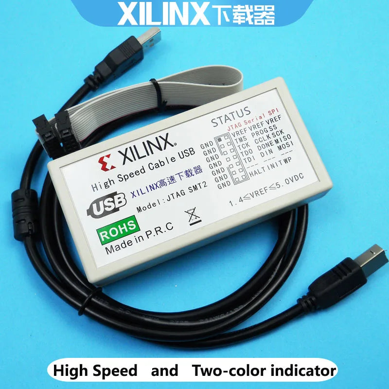 Xilinx Downloader, USB High-Speed JTAG FPGA, CPLD Programming Emulator, SMT2, Xilinx Wire, HS2