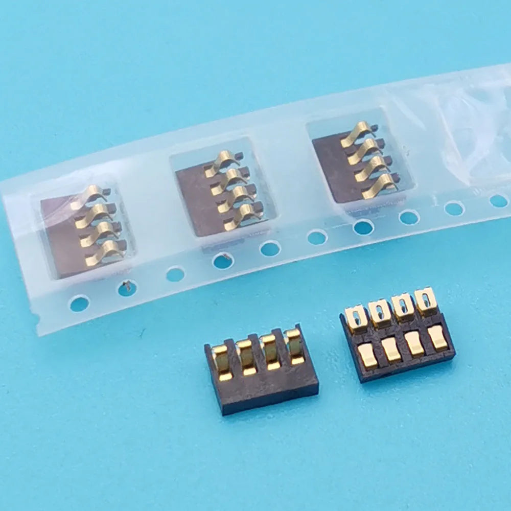 5 Pairs Male Female Battery Holder Contacts 2.0 mm Pitch 2 3 4 5 6 7 8 Pin Connector Battery Power Contact Tab Conductive Tab