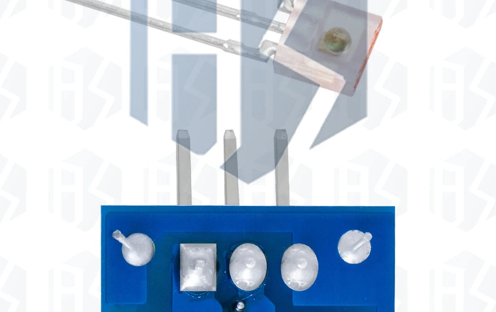 EGBO KY-008 650nm Laser Transmitter Module with Laser Sensor Module Non-Modulator Tube Laser Receiver Module Kit