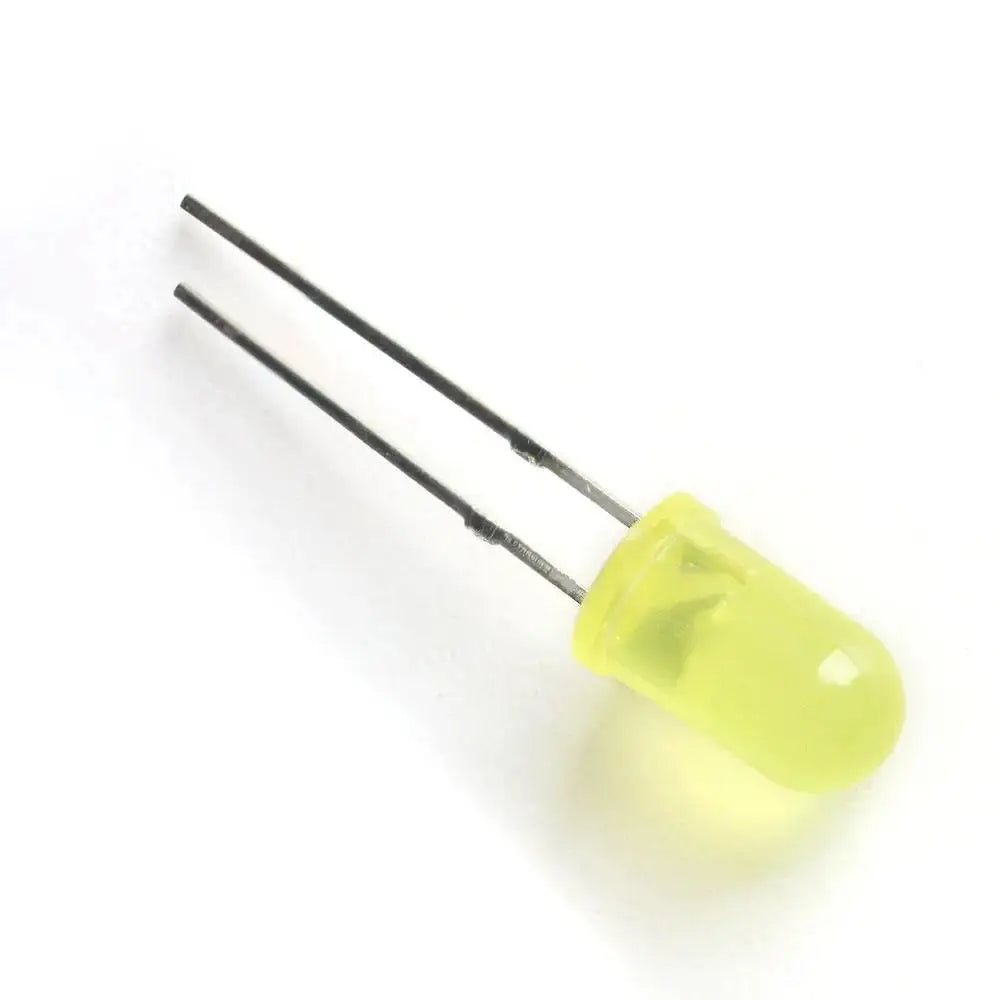 SAMIROB 50PCS LED Diode 5MM Blue Green Orange Red White Yellow F5 Led Light Emitting Consumer Electronics