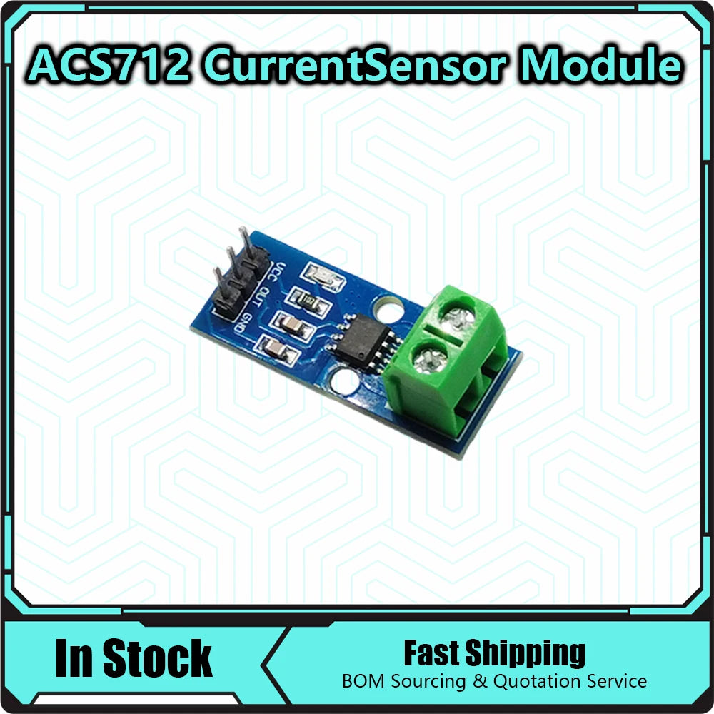 ACS712 5A 20A 30A Range Hall Current Sensors Module ACS712 Module For Arduino 5A 20A 30A