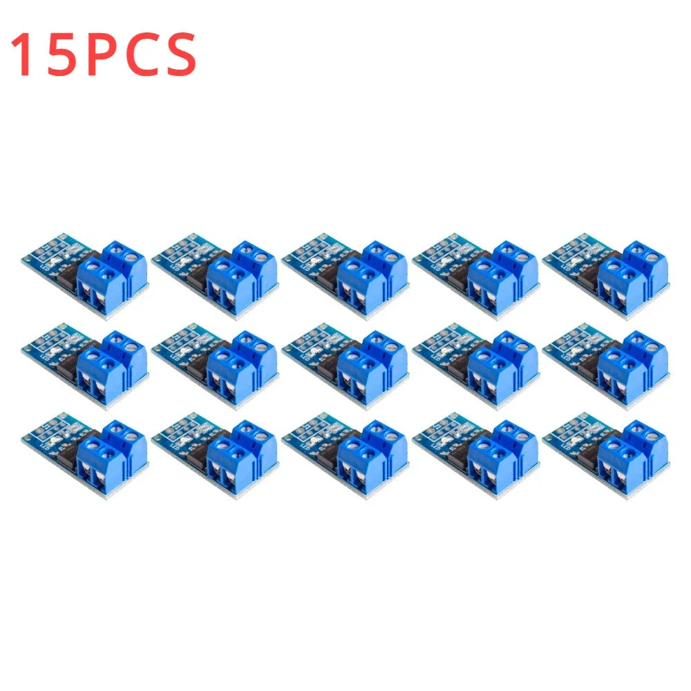 1 - 20pcs 15A 400W MOSFET Trigger Switch Drive Module PWM Regulator Control Panel DC 5V-36V Electronic Switch Control Board