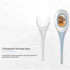 Professional Animal Digital Thermometer with Soft Probe Blue Digital Pet Dog Cat Veterinary Thermometer Waterproof Equipment