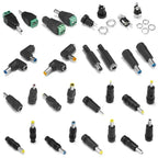 12V 3A 5.5mm 2.1mm Plug Socket DC Connectors DC Power Socket Male Female Jack Screw Nut Panel Mount DC Power Adapter Connector