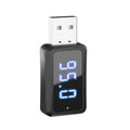 Mini USB Transmitter ReceiverCar Bluetooth 5.3 FM02  with LED Display Handsfree Call Car Kit Auto Wireless Audio For Fm Radio