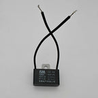 1Pcs Cbb61 450V Starting Capacitor 0.8/1/1.2/1.5/1.8/2/2.5/3/3.5/4/5Uf Micro Capacitor for Fan, Ceiling Fan, Exhaust Fan, Range Hood Motor, Micro Motor Run Capacitor Cbb61