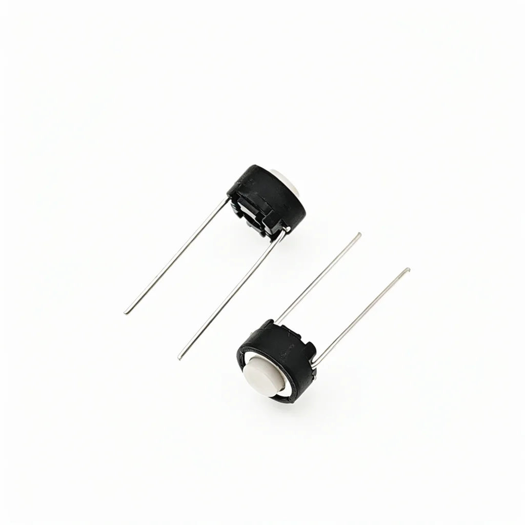 100pcs SKRGAED010 ALPS Tact Switch 6*6*4.3/6*6*5 White Black Touch Switch 6*6*4.3mm/6*6*5mm DIP ON-OFF Push Button Micro Switch