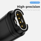 Type C/Micro/IOS USB To 4pin Charger Adapter Connector for Garmin Fenix 7/6/5/7X/6X/5X/ Venu 2 Plus Watch Charging Converter