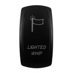 CUSTOM Dual RED Led Laser Etched Rocker Switch ON-OFF ON-OFF-ON (SPST DPDT) for ARB/Carling/NARVA 4x4 Caravan Accessories SUV