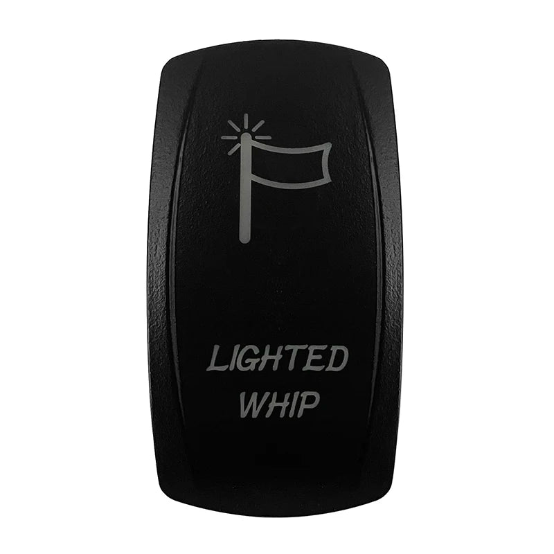CUSTOM Dual RED Led Laser Etched Rocker Switch ON-OFF ON-OFF-ON (SPST DPDT) for ARB/Carling/NARVA 4x4 Caravan Accessories SUV