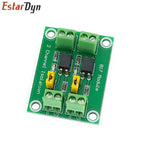 EstarDyn 2/4 Ch PC817 Photoelectric Isolator Board, DC 3.6-30V Optocoupler Module for Raspberry Pi