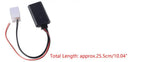 12 Pin 12V Bluetooth 4.0 AUX Radio Stereo Adapter Cable Fit for VW MCD R110 R100 RNS 300 RNS 500 RNS 510 RCD 200 RCD 210