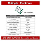 E73-2G4M08S1E E73-2G4M08S1C E83-2G4M03S EWT73-2G4M08S E73Series Wireless BLE Module nRF52840 nRF52833 nRF5340 BLE4.0/BLE5.1 8dBm