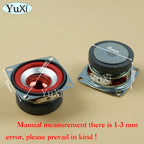 1Pc 5W 4Ohm Full-frequency Speaker Square Bluetooth Audio Radio External Magnetic Loudspeaker 3W 4Ohm 53MM