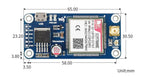 Waveshare NB-IoT / eMTC / EDGE / GPRS / GNSS HAT Based On SIM7000E for Raspberry Pi for Europe Africa Australia Southeast Asia