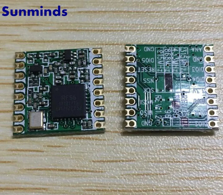 2pieces RFM95W-868MHZ RFM95W RFM95 Ultra-long Range Transceiver Module