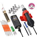 JCD 8858A Micro Hot Air Gun 750W Soldering Rework Station LCD Digital Display Hair Dryer Welding Repair Tools BGA SMD Heat Gun