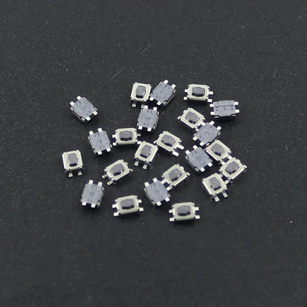 10/20/50PCS Micro Switch for Peugeot 307 308 Citroen Triumph Sega Car Remote control key Tactile Tact Push Button Switch 4Pin