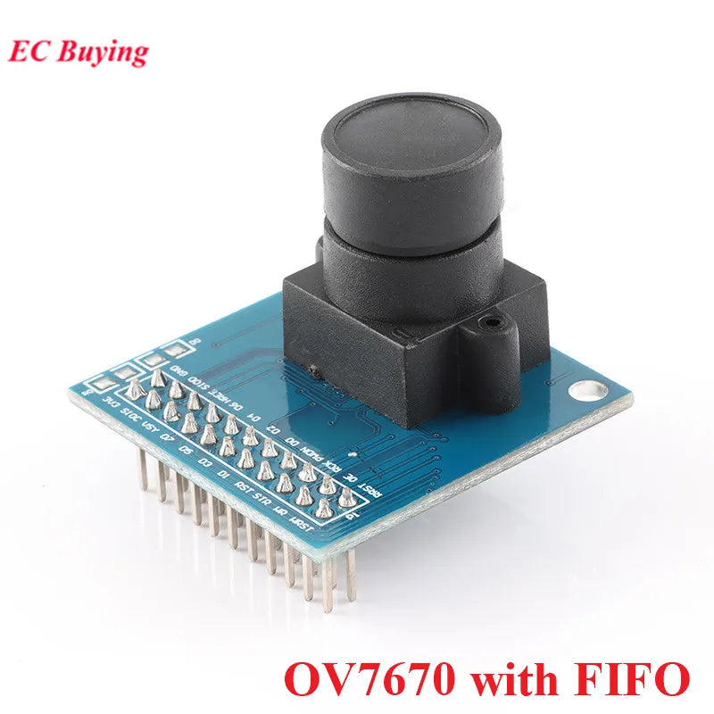 OV7670 With FIFO VGA Camera Module CMOS 30W Pixel Image Sensor Board IIC I2C STM32 Microcontroller Driver for Arduino DIY Kit