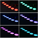 1 2 3 5 6 8 Lihgts RGB LED Cabinet Light 12V WiFi Bluetooth 24Key 44Key Remote Control Power Kit for Kitchen Wardrobe Lighting