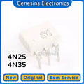 5/50/500 pcs Original 4N25 4N35 4N25M 4N35M DIP-6 photocoupler crystal, optocoupler WN7