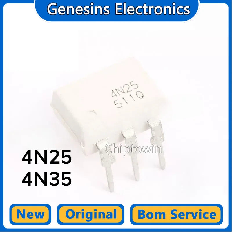 5/50/500 pcs Original 4N25 4N35 4N25M 4N35M DIP-6 photocoupler crystal, optocoupler WN7