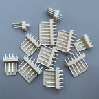 50pcs KF2510 Connector Straight needle 2.54MM PITCH Male Pin Header 2P/3P/4P/5P/6P/7P/8P/9P/12P Right Angle for PCB 2.54MM