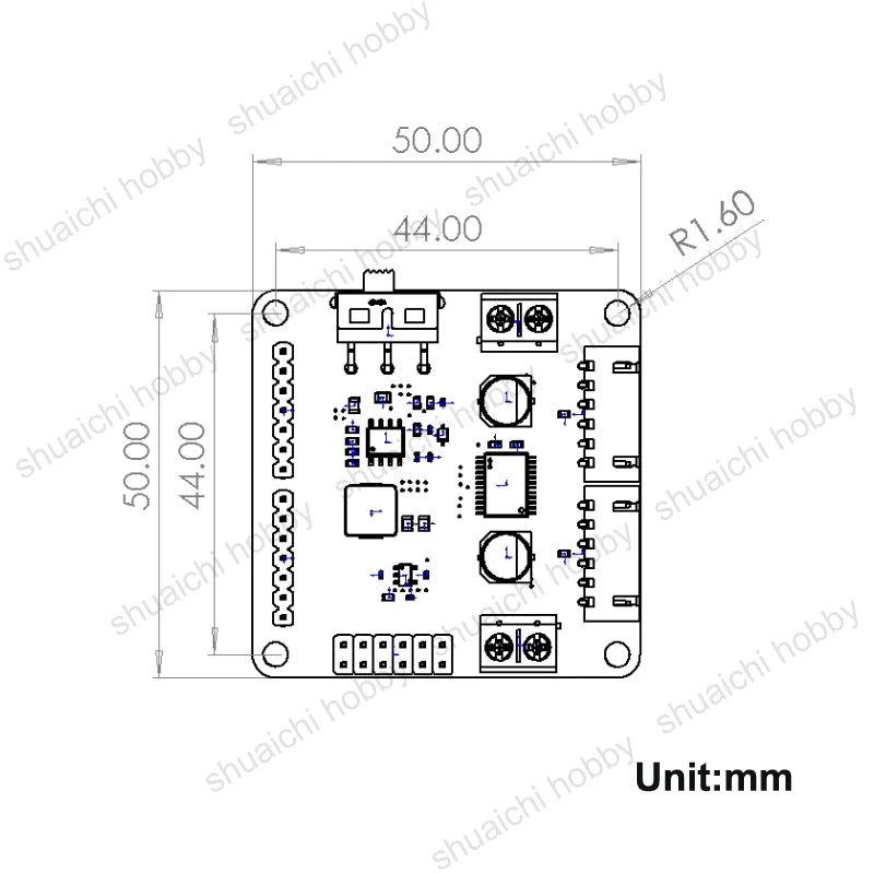 1PCS TB6612FNG Dual Channel DC Motor Driver Module with Voltage Regulator Output L298N Upgrade Alternative for DIY Robot Parts