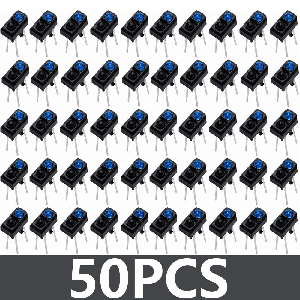 10~100PCS TCRT5000L TCRT5000 Reflective Infrared Optical Sensor Photoelectric Switches Related items Girls Colourful Disposab