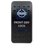 Blue Led Rocker Switch Button 5Pins&7Pins ON OFF ON For Car Marine Boat NARVA ARB Style interior Lights parts Camper Accessories