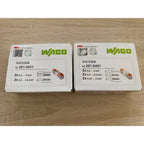 WAGO 221‑412/413/415/2401/2411/612/613/615 Multi‑box Set LeverWire Connector, Reusable Electrical Terminal Block for Home Wiring