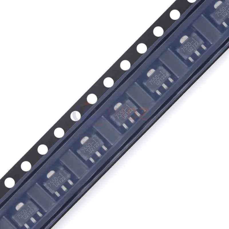 50PCS HT7330-A 7333 7336 7350-A 7530-1 7533-1 7536 7550 SOT-89 3V 3.3V 3.6V 5V 250mA 30V SMD LDO Regulator IC Transistors