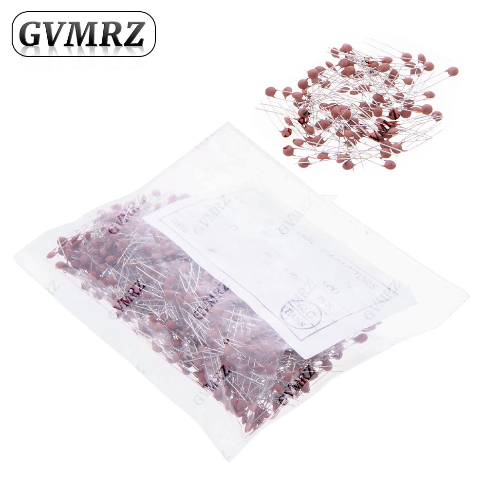 100PCS/1000PCS 50V Ceramic Disc Capacitor Radial Lead Multiple Capacitance Options