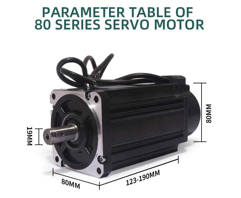 AASD-15A Driver 80ST-M02430 AC Servo Motor Kit  2.39N 750W 3000rpm 220V Single-Phase Ac Drive DIY Precision Simulators  ﻿