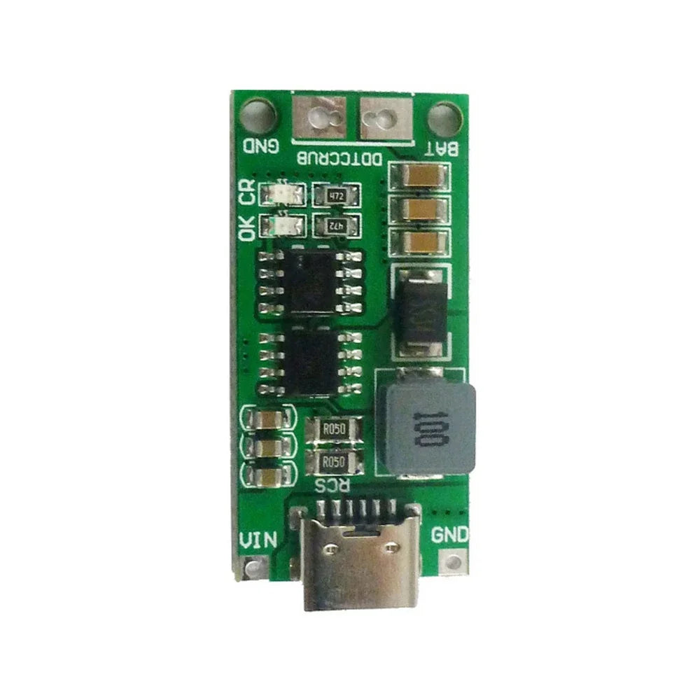 Type C BMS 2S 3S 4S 1A 2A 4A 18650 Lithium Battery Charger Board USB C Step-up Boost Module For Li-Po Polymer Power Bank