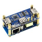 Raspberry Pi Zero PoE Power Over Ethernet/USB HUB HAT 3 X USB 2.0 Ports 802.3af-Compliant For Raspberry Zero W / Zero WH