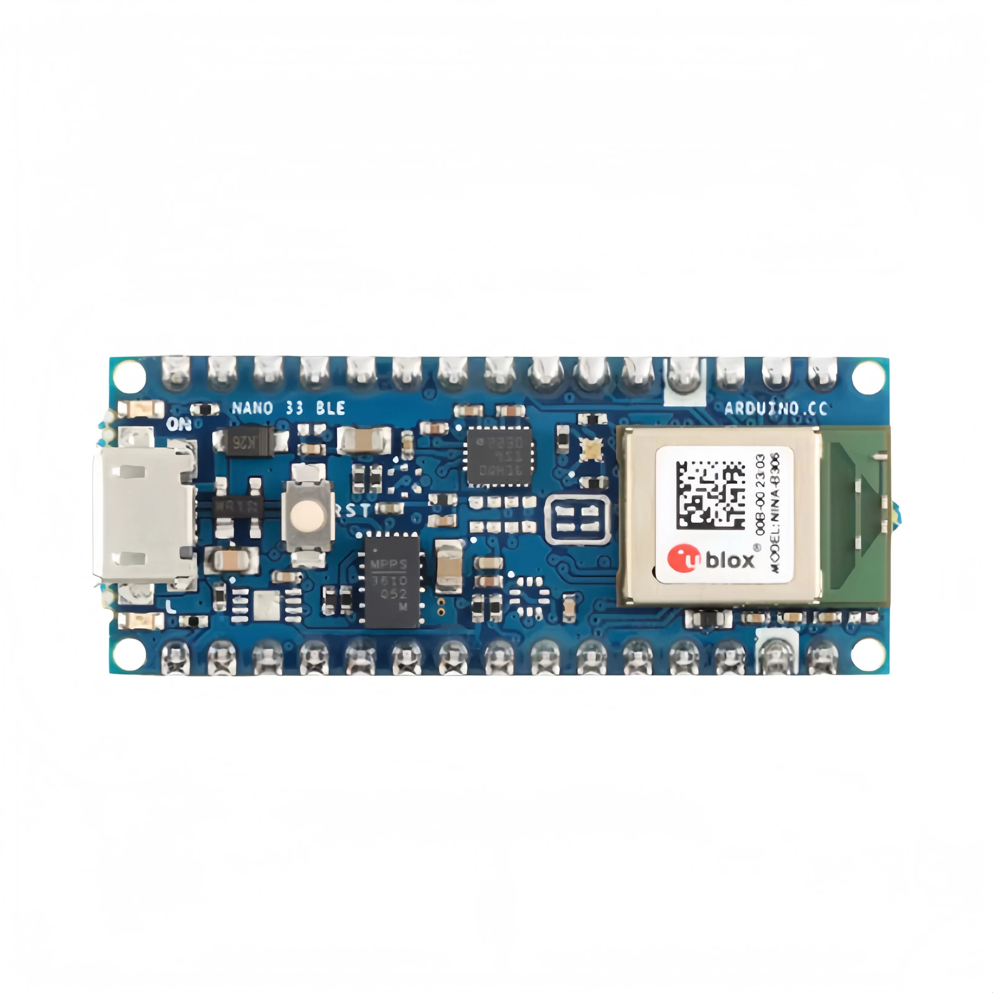 1pcs Original ARDUINO NANO 33 BLE WITH HEADERS ABX00034 nRF52840 Development Board