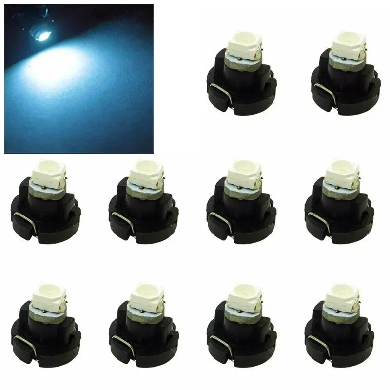 10pcs T3 T4.2 T4.7 1SMD LED low consumption high bright long life bulb NEO wedge instrument panel control light