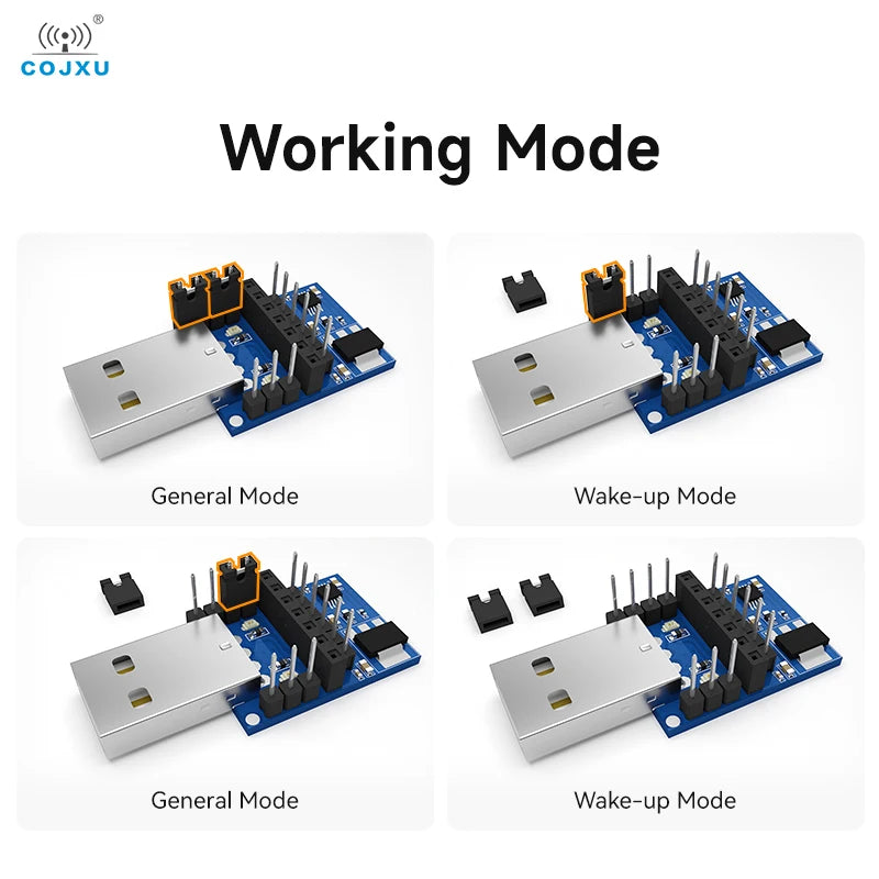 Test board LoRa Module 433/470MHz 5W 25Km Long distance Pre-welded E22-400T37S Test Kit COJXU E22-400TBH-02 USB Interface