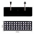 WS2812B RGB 4x12, 8x8, 16x16, 8x32 Pixel Display Screen. WS2812B, Individually Addressable, Digital Flexible Programmable, 5V.