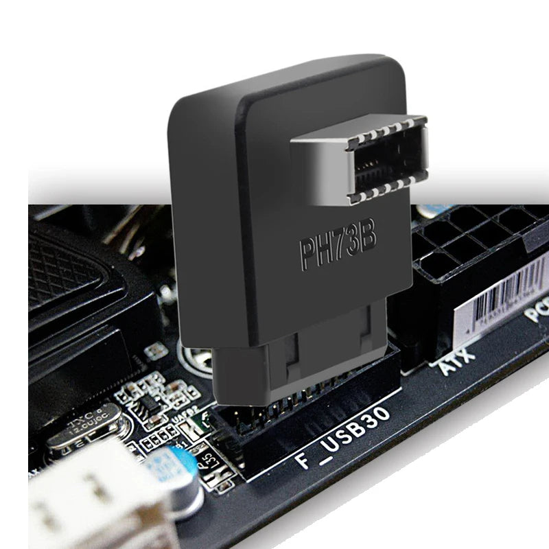 USB 3.0 Internal Header to USB Type C Front Type E Adapter 20/19-pin to Type C Converter Motherboard Desktop Converter