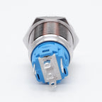 5 PCS 16mm 19mm 22mm Metal Push Button Switch 12v Ring Power Buttons Waterproof LED Light Self-lock Self-reset 220V High Head