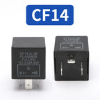 CF13 CF14 JL-02 3-Pin LED Flasher Flash Relay for Turn Signal Light Hyper Flash Fix 12V LED Relay for Car Motorcycle Accessories