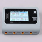ToolkitRC Q4AC 4x50W 5A AC 100W 4 Port DC Smart Discharger Charger XT60/XT30 Optional for 1-4S Lipo Battery