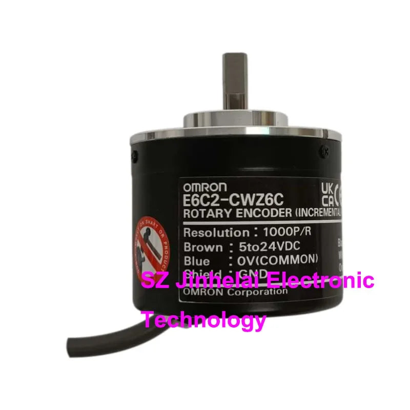 Omron E6B2-CWZ6C E6C2-CWZ6C 100 200 360 500 600 1000 1024 2000P/R New and Original Rotary Encoder 2M 5-24VDC