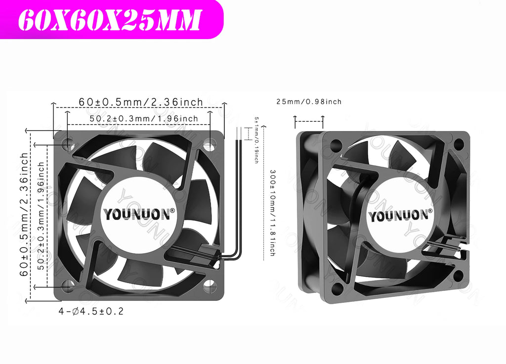 1PCS EC Brushless Fan 6025/8025/9225/12025/12038/12032 AC 110V 115V 120V 220V 240V Cooling Cooler Fan AC Axial Fan